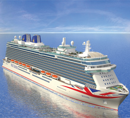 P&O Brittania – Kreuzfahrtschiffe in neuem Design