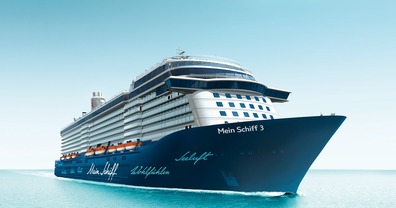 Mein Schiff 3 wird in Hamburg getauft