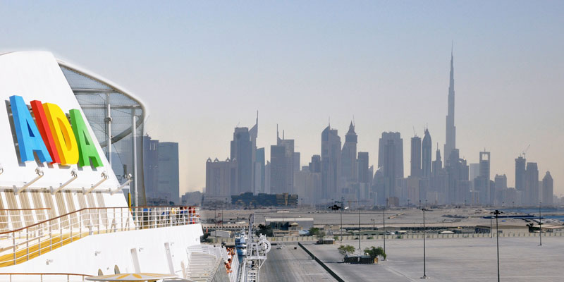 AIDA Cruises startet neue Route von Dubai