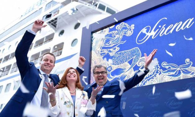 Oceania Cruises tauft das Kreuzfahrtschiffs Sirena