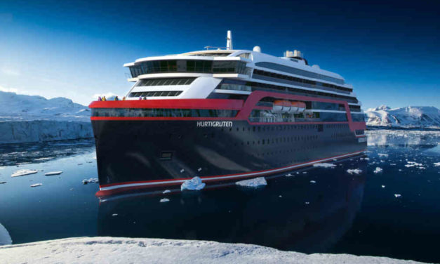 Hurtigruten – Baubeginn der Roald Amundsen