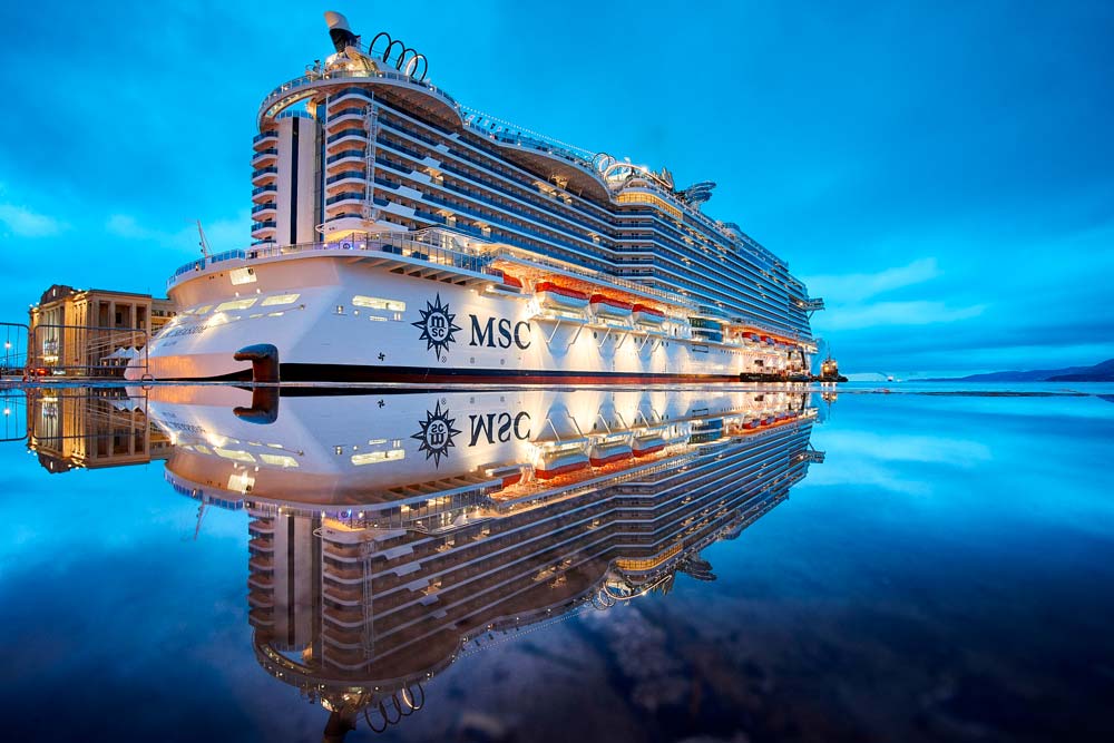 MSC Seaside in Miami von Sophia Loren getauft